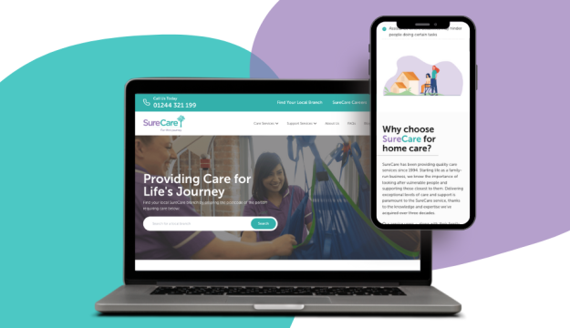 Introducing SureCare’s new look website and marketing